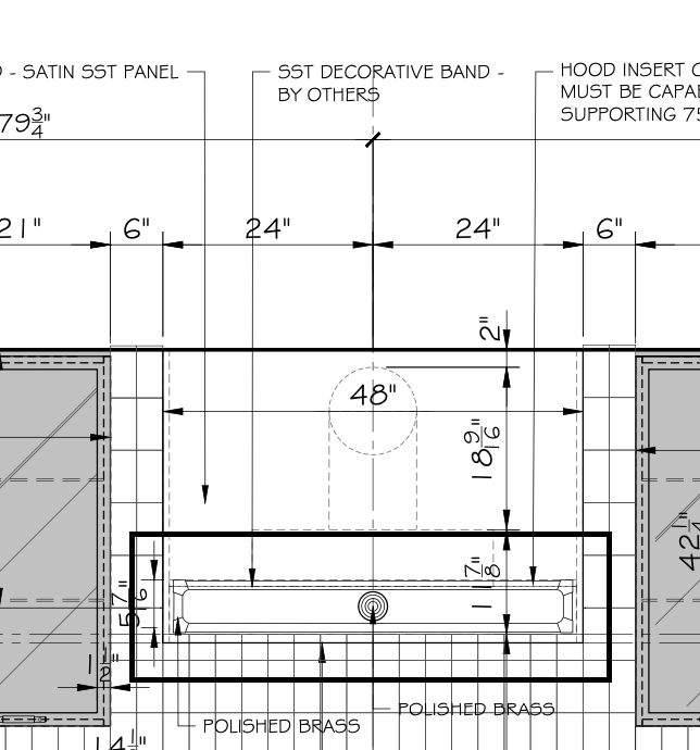 Akicon Custom Range Hood for Mara
