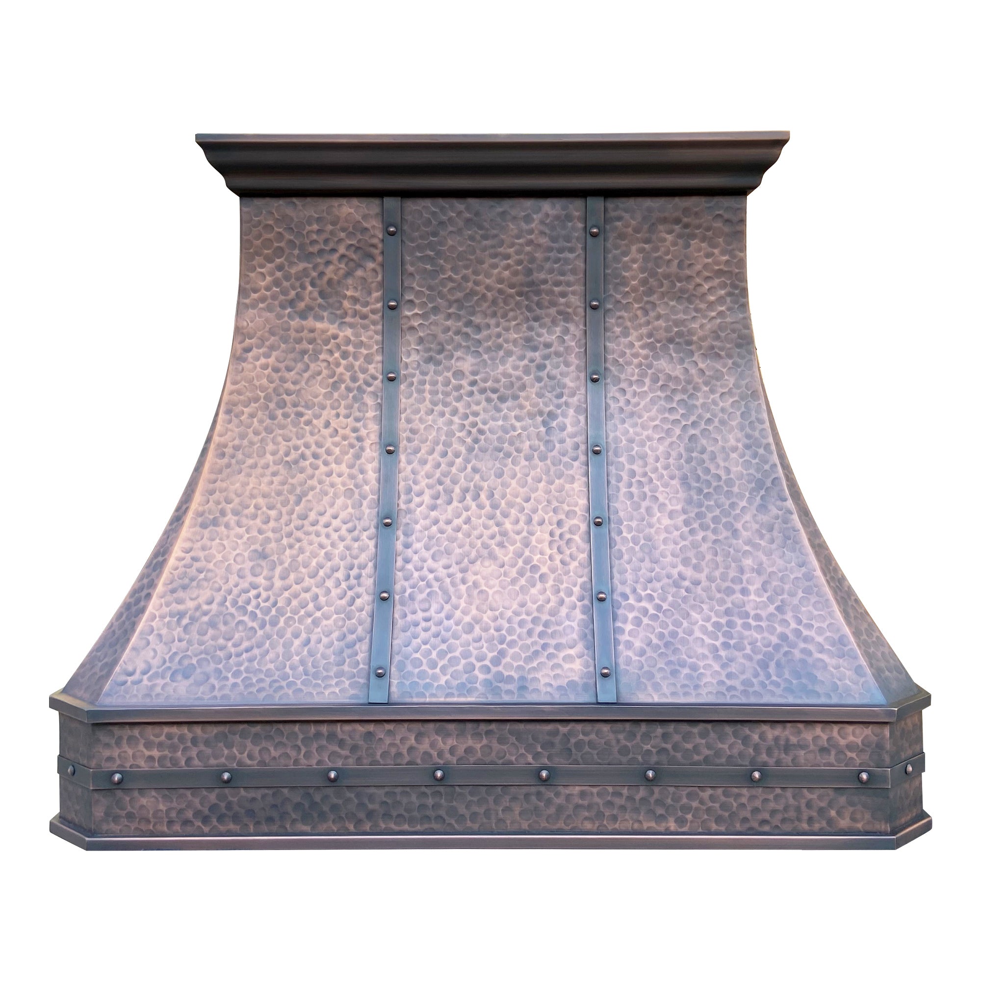 Modern copper range hood