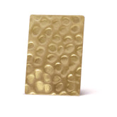 Akicon Brushed Brass Beehive Hammered Sample