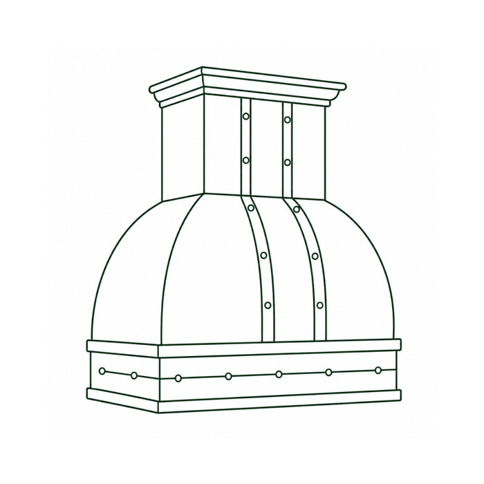 Curved bell shape