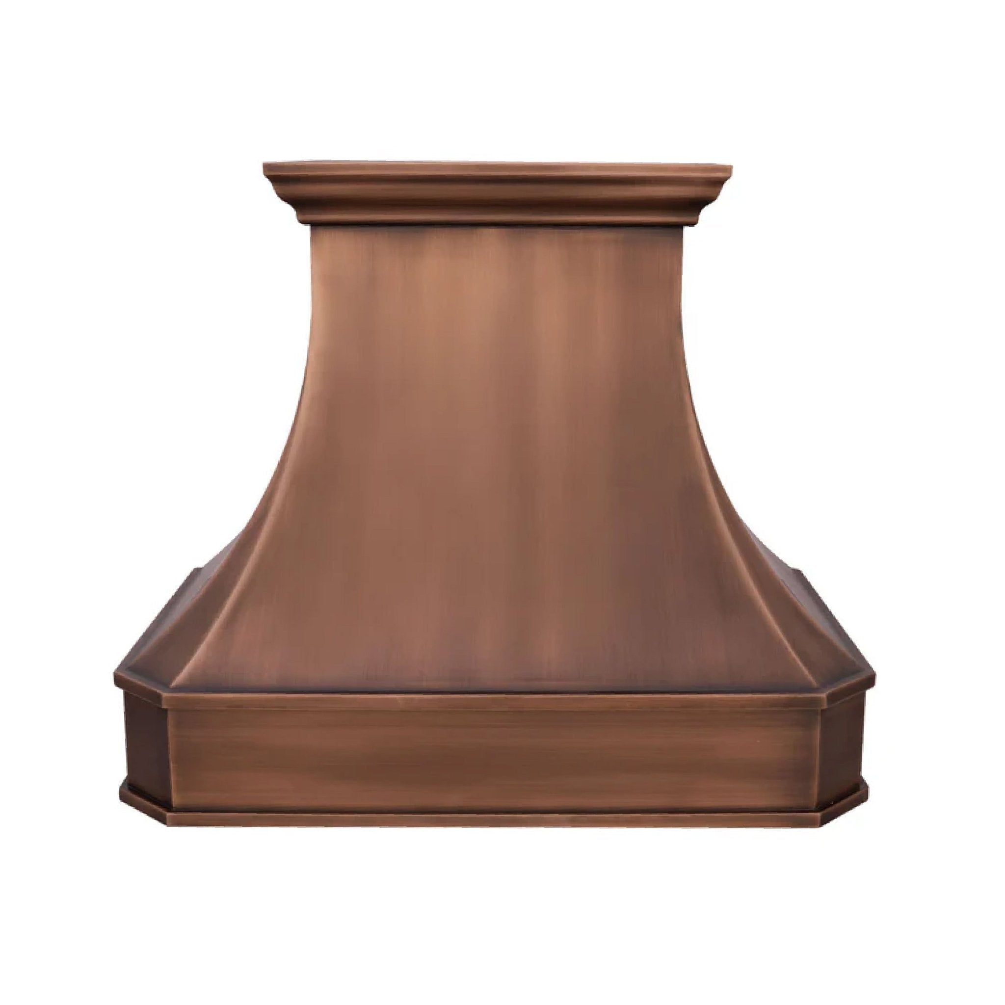 Akicon Custom Handcrafted Classic Copper Range Hood - AKH711C-C