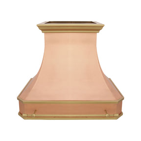 Akicon Custom Handcrafted Classic Copper Range Hood - AKH717C-C
