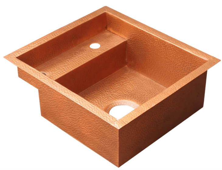 Akicon Single Bowl Drop-In Copper Sink AKS508-C Inquiry – John Cobia