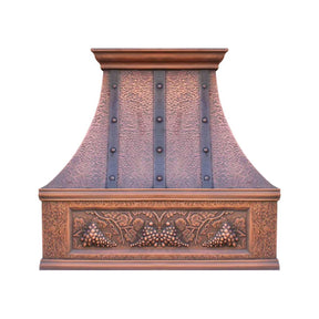 Akicon Custom Handcrafted Copper Range Hood - AKH703T-C