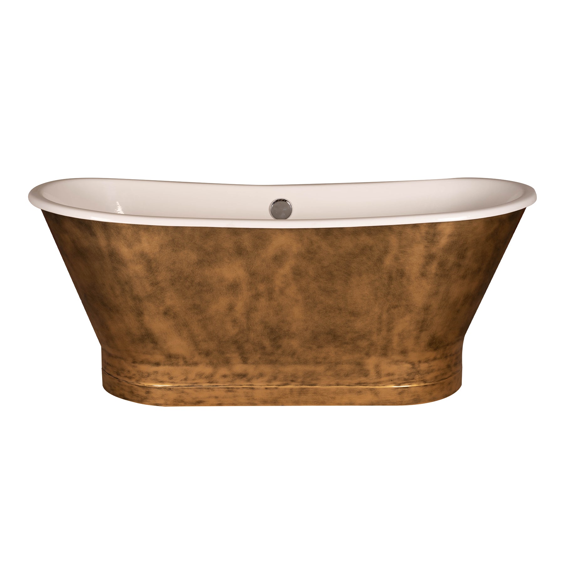 Akicon Custom Double Slipper Cast Iron Skirted Tub - AKBT31022-LP