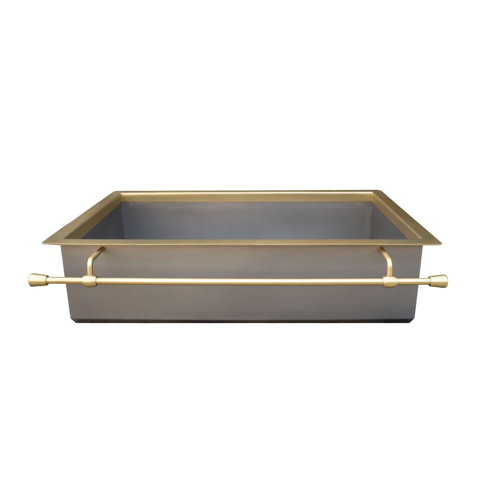 Akicon Equal Bowl Farmhouse Copper Kitchen Sink - AKS506-C
