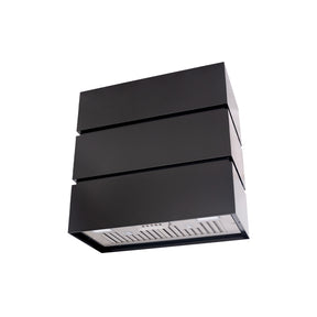 Akicon 30" Stainless Steel Wall Mount Range Hood, 3 Stacks Kitchen Hood with 600 CFM Vent Motor- AK-HS30L