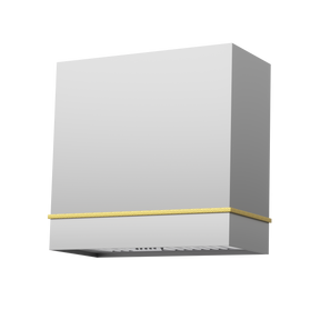 Akicon 30" Stainless Steel Wall Mount Range Hood with 600 CFM Vent Hood - AK-HS30HA-BS