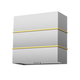 Akicon 30" Stainless Steel Wall Mount Range Hood with 600 CFM Vent Hood - AK-HS30HC