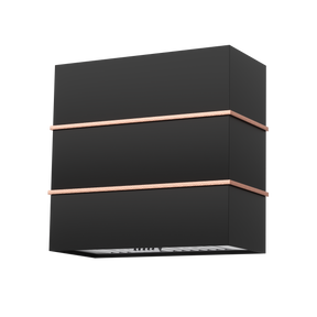 Akicon 30" Stainless Steel Wall Mount Range Hood with 600 CFM Vent Hood - AK-HS30HC-JB