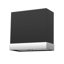 Akicon 30" Stainless Steel Wall Mount Range Hood with 600 CFM Vent Hood - AK-HS30HD-JB