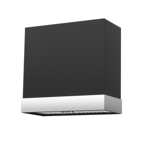 Akicon 30" Stainless Steel Wall Mount Range Hood with 600 CFM Vent Hood - AK-HS30HD-JB