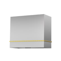 Akicon 36" Stainless Steel Wall Mount Range Hood with 600 CFM Vent Hood - AK-HS36HA-BS