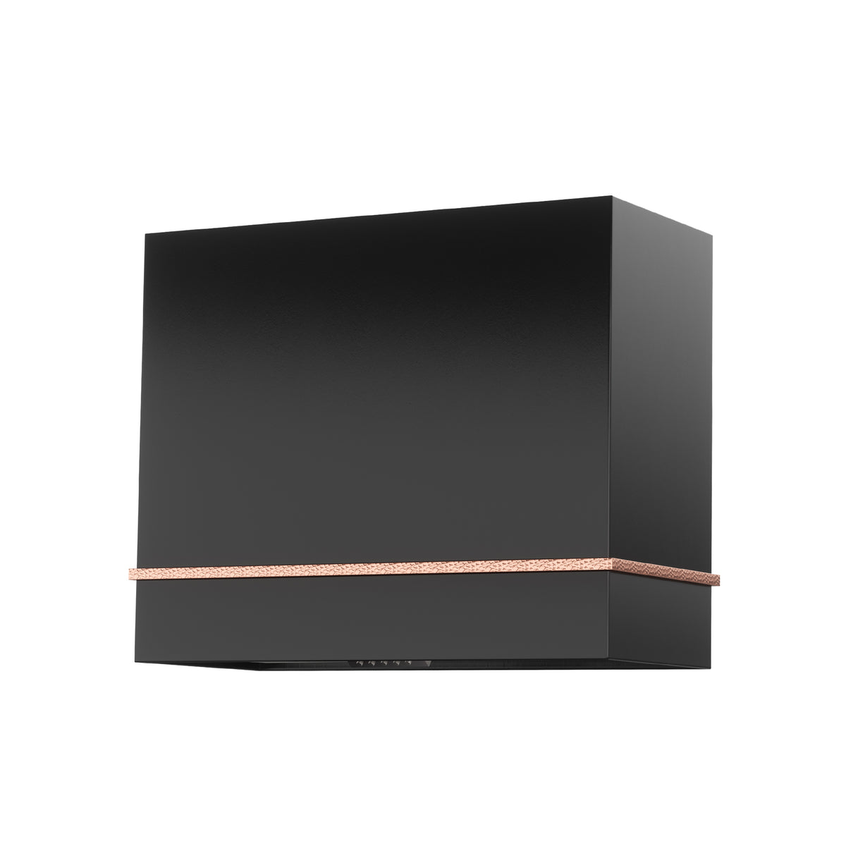 36" Single-Band Stainless Steel Range Hood with Copper Trim
