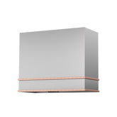 Akicon 36" Stainless Steel Wall Mount Range Hood with 600 CFM Vent Hood - AK-HS36HB-BS