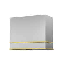 Akicon 36" Stainless Steel Wall Mount Range Hood with 600 CFM Vent Hood - AK-HS36HB-BS