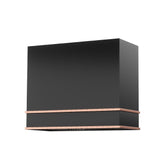 Akicon 36" Stainless Steel Wall Mount Range Hood with 600 CFM Vent Hood - AK-HS36HB-JB