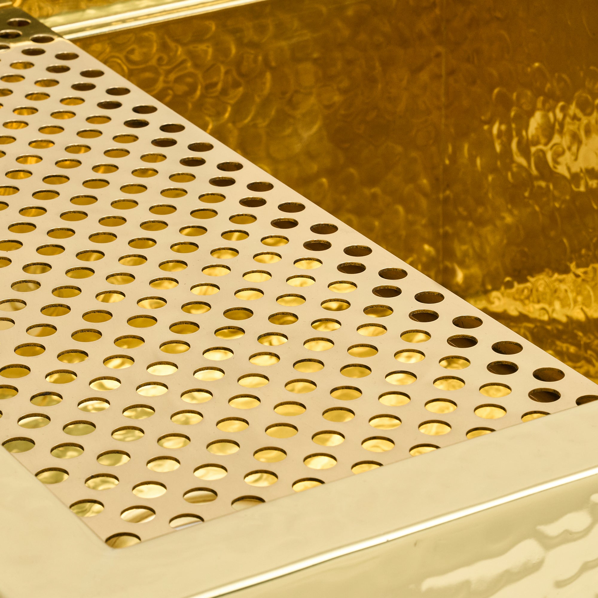 Akicon Custom Triple Bowl Handcrafted Kitchen Copper Sink - AKS702-C