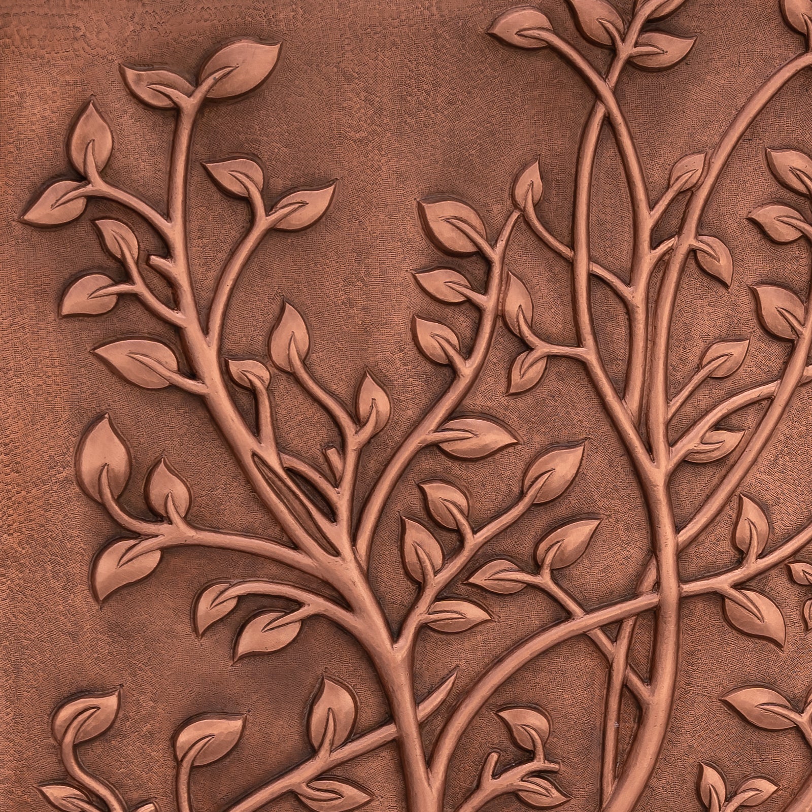 Akicon Tree Branches Custom Copper Handmade Wall Decor Copper Kitchen Backsplash Mural