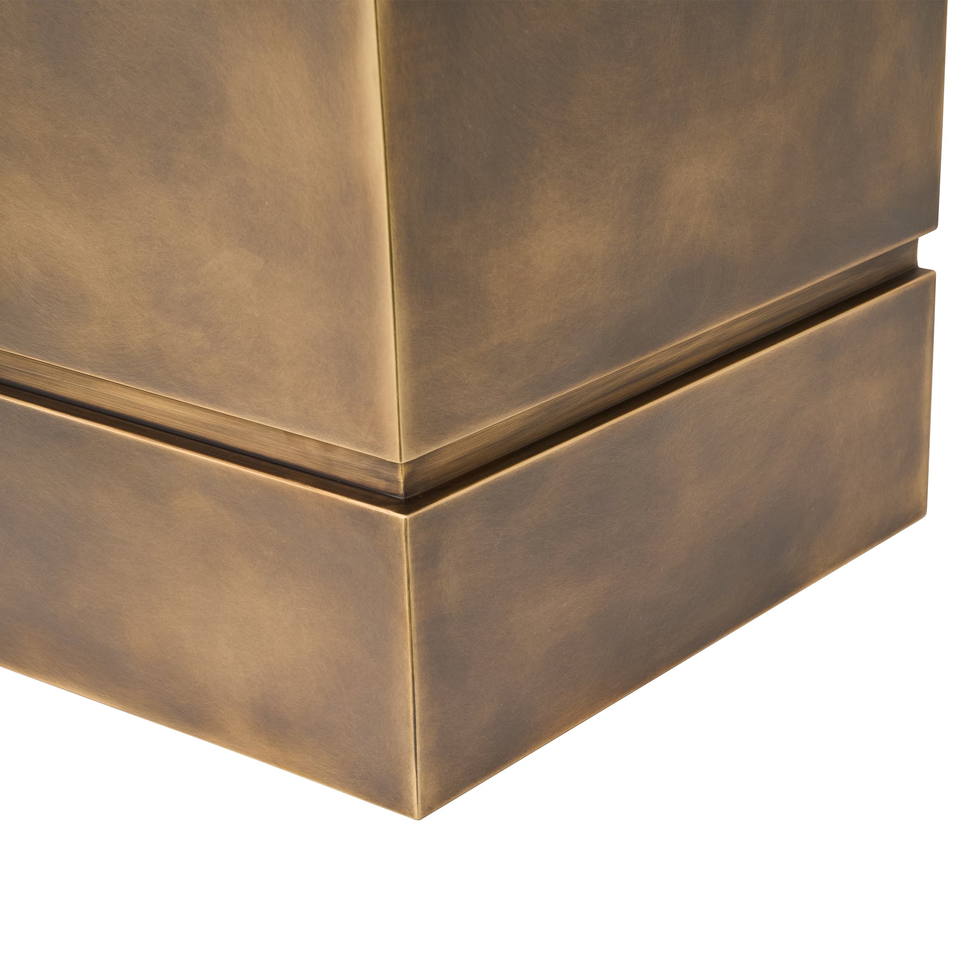 Akicon Custom Handcrafted Modern Box Copper Range Hood