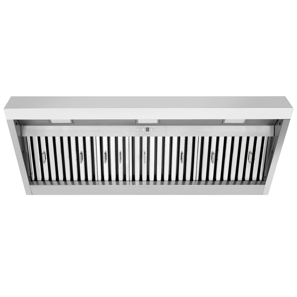 48“ Range Hood Insert, Ultra Quiet Stainless Steel 8" Ducted with 600 CFM Powerful Suction-NX-19IL-48