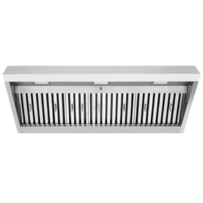 48“ Range Hood Insert, Ultra Quiet Stainless Steel 8" Ducted with 600 CFM Powerful Suction-NX-19IL-48