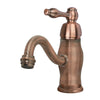 One-Handle Copper Bathroom Sink Faucet - AK40118-C