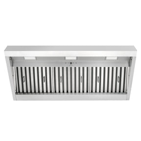 42“ Range Hood Insert, Ultra Quiet Stainless Steel 8" Ducted with 600 CFM Powerful Suction-NX-19IL-42