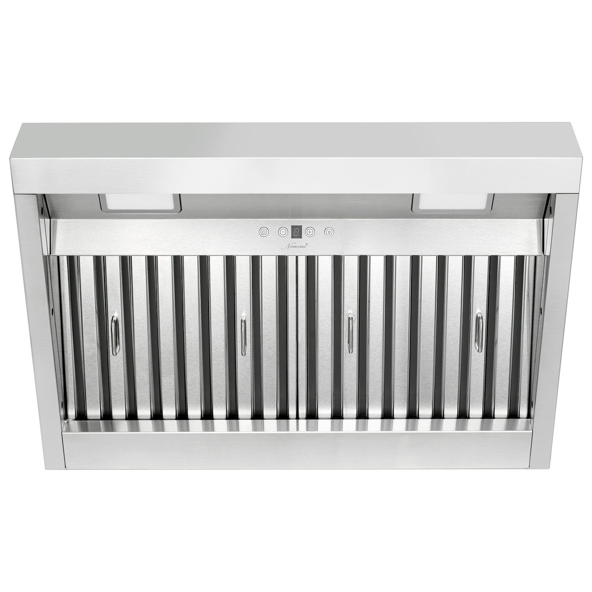 30“ Range Hood Insert, Ultra Quiet Stainless Steel 6" Ducted with 600 CFM Powerful Suction-NX-19IL-30