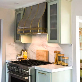 Akicon Custom Handcrafted Stainless Steel Range Hood - AKH797BE-S