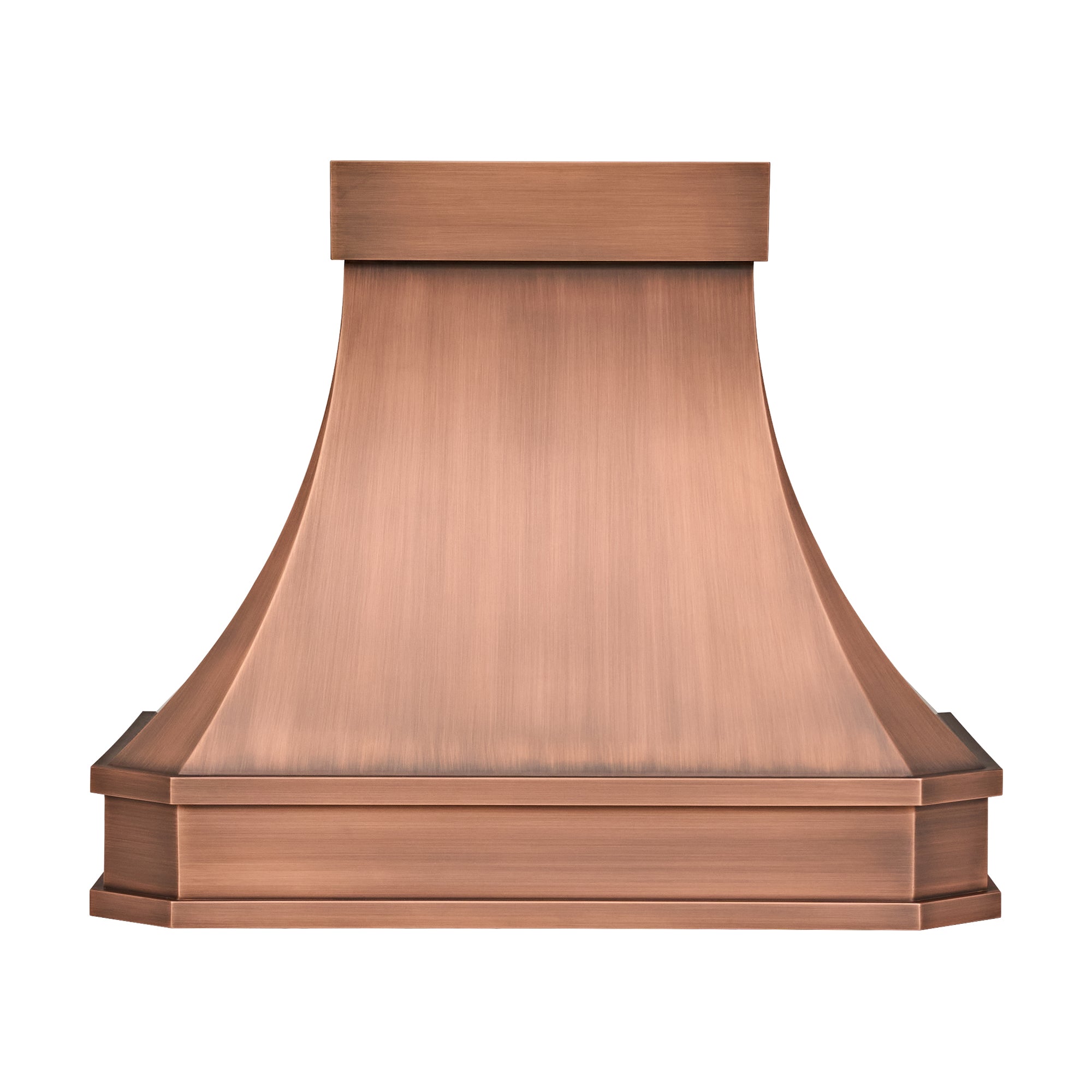 Akicon Custom Handcrafted Classic Copper Range Hood Made to Order