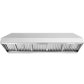 60" Range Hood Insert, 1200 CFM Stainless Steel Ducted Vent Hood Insert with Dimmable LED Lights - NX-19IS-60