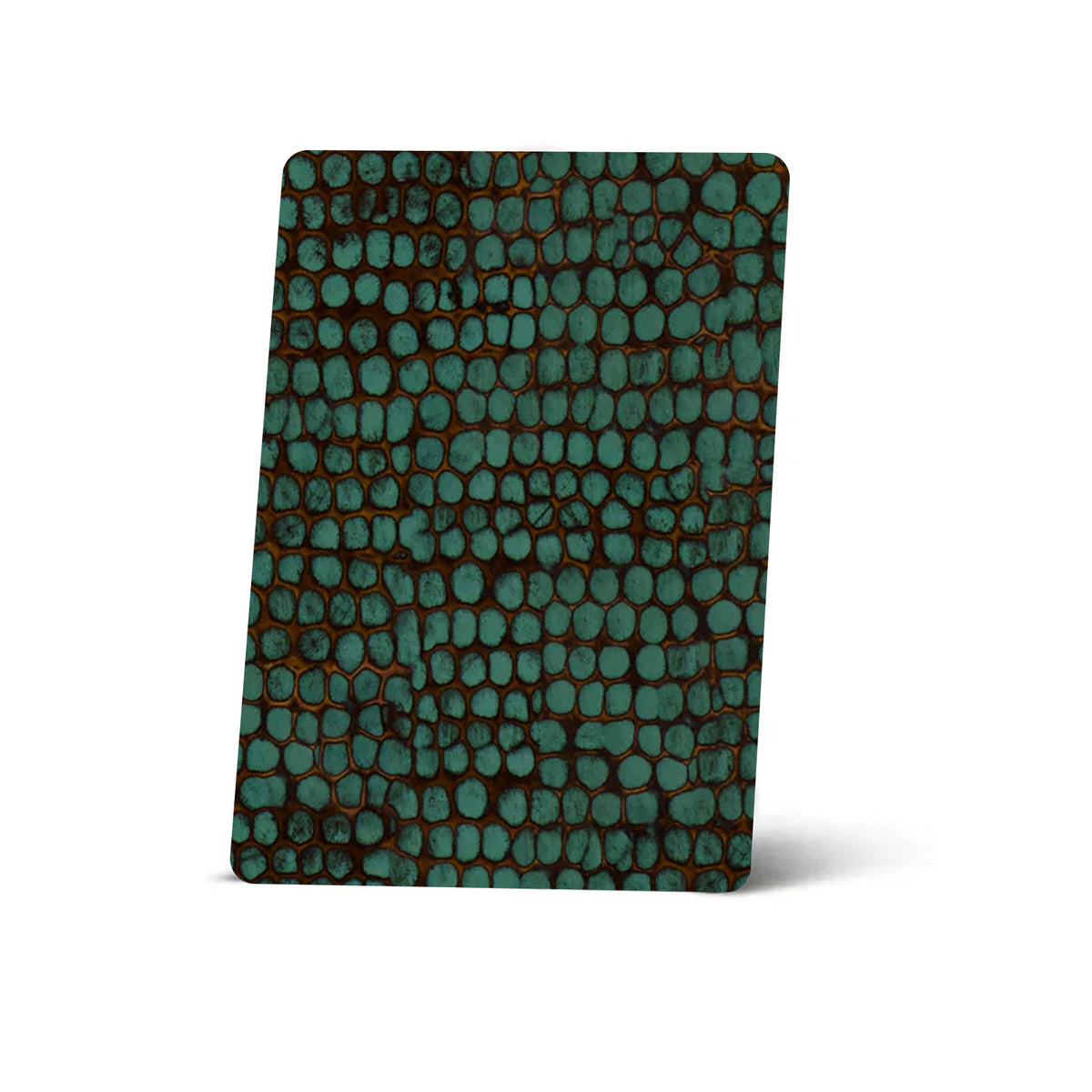 Akicon Turquoise Hood Hammered Sample