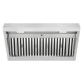 36“ Range Hood Insert, Ultra Quiet Stainless Steel 6" Ducted with 600 CFM Powerful Suction-NX-19IL-36