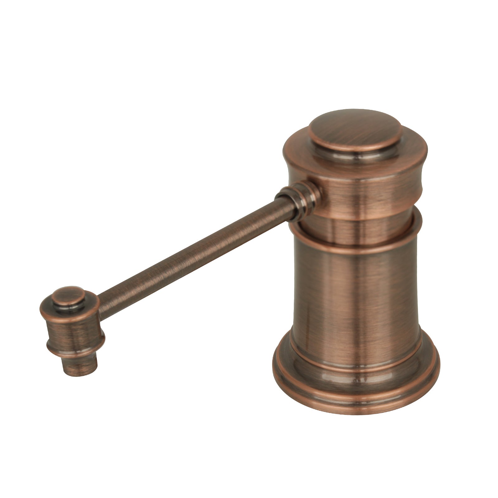Built in Copper Soap Dispenser Refill from Top with 17 OZ Bottle - AK81018C