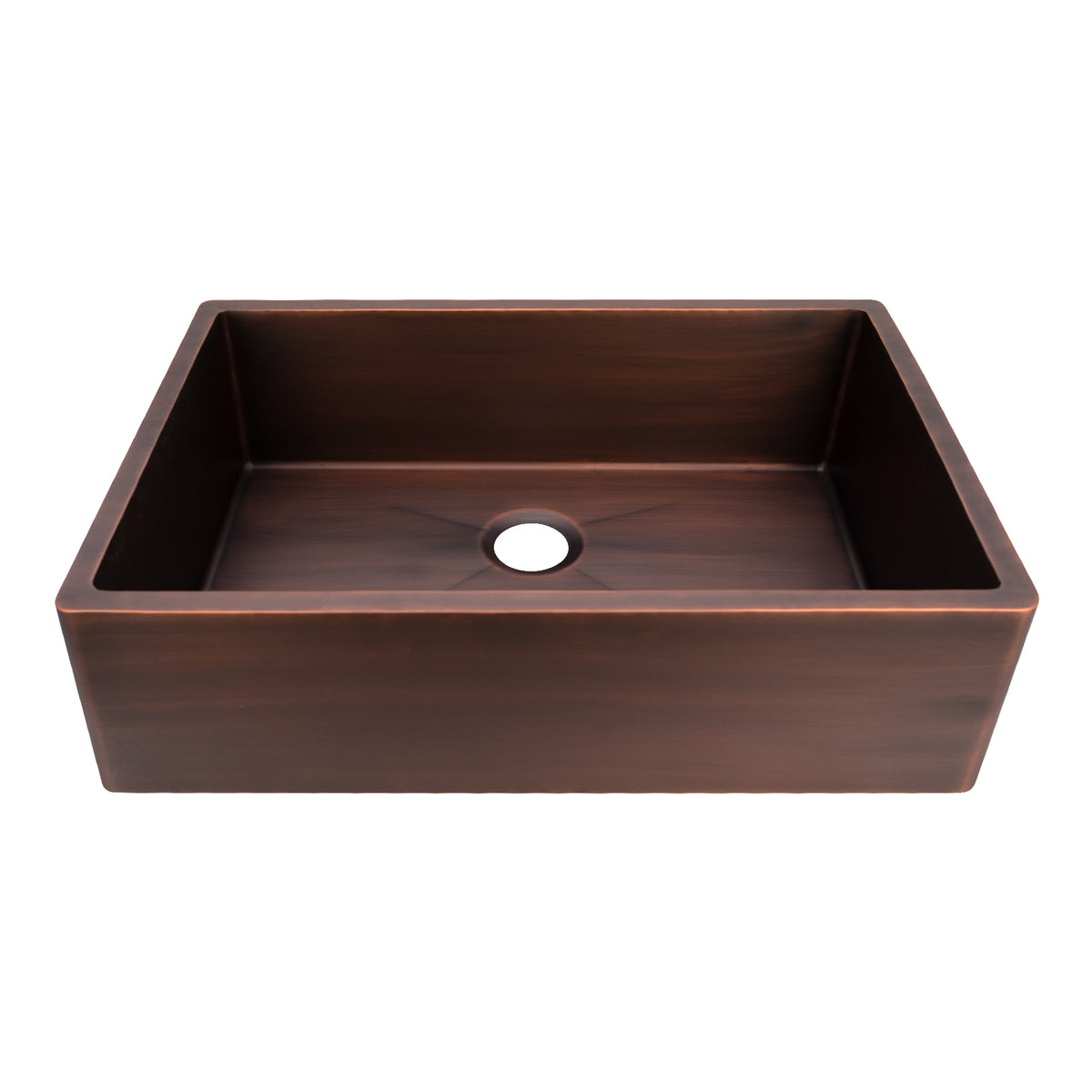 Akicon Single Bowl Farmhouse Apron Copper Kitchen Sink - AKS501-C
