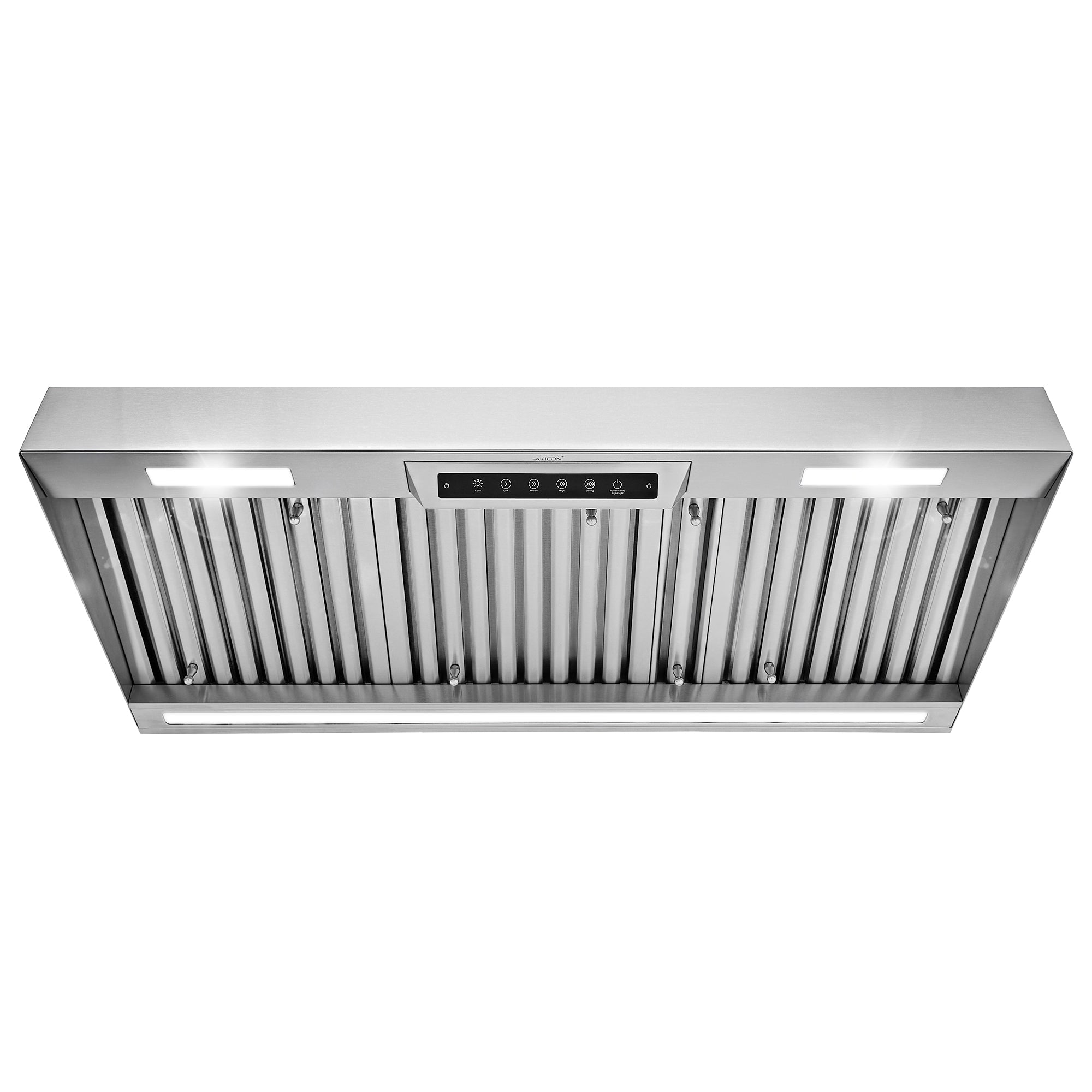 42" Built-in/Insert Range Hood 1200 CFM, Ducted Kitchen Hood with 4 Speed Gesture Sensing & Touch Control