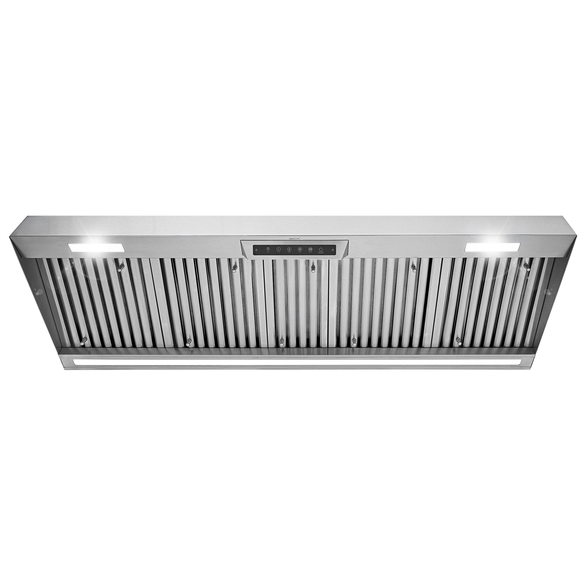 60" Built-in/Insert Range Hood 1200 CFM, Ducted Kitchen Hood with 4 Speed Gesture Sensing & Touch Control