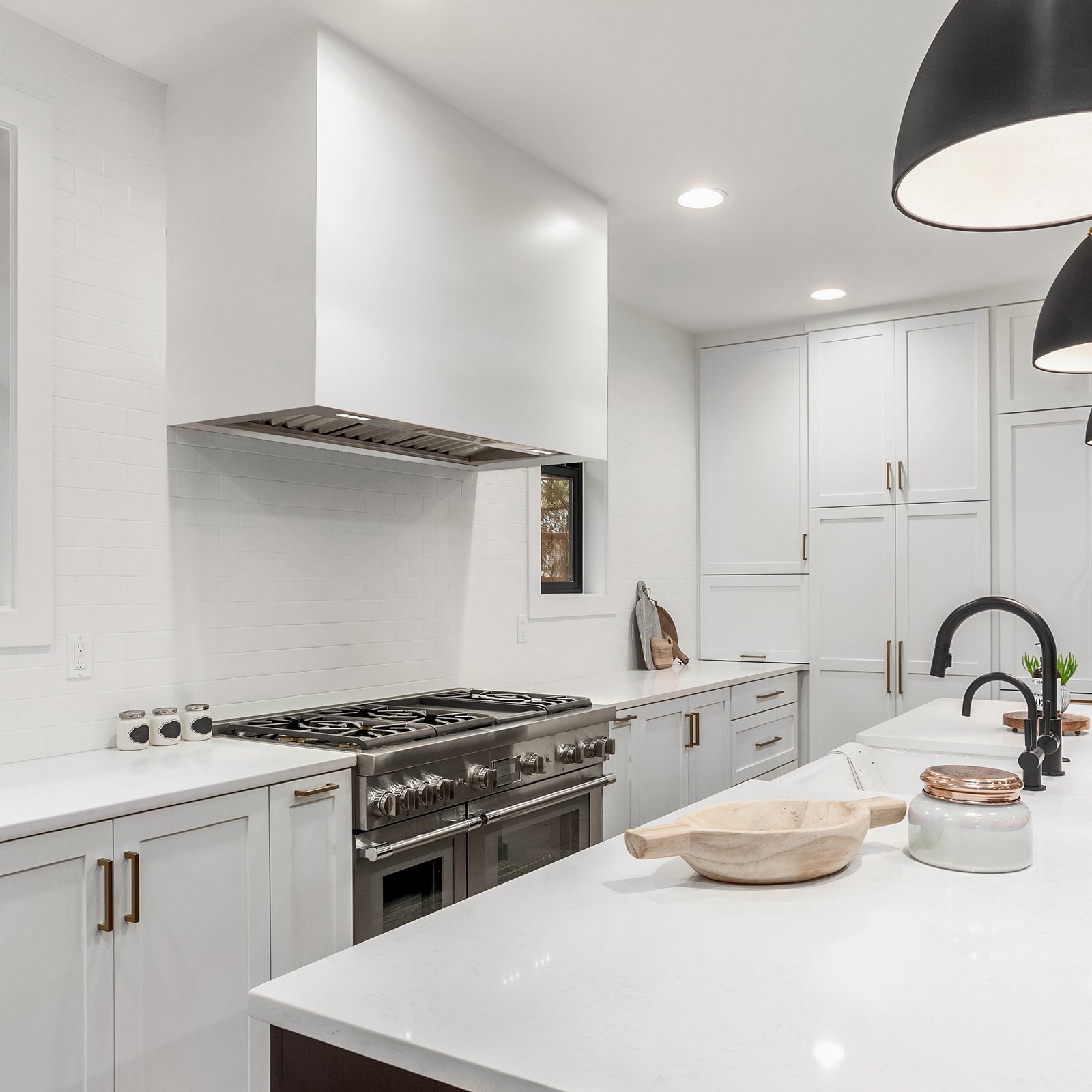 white vent hoods