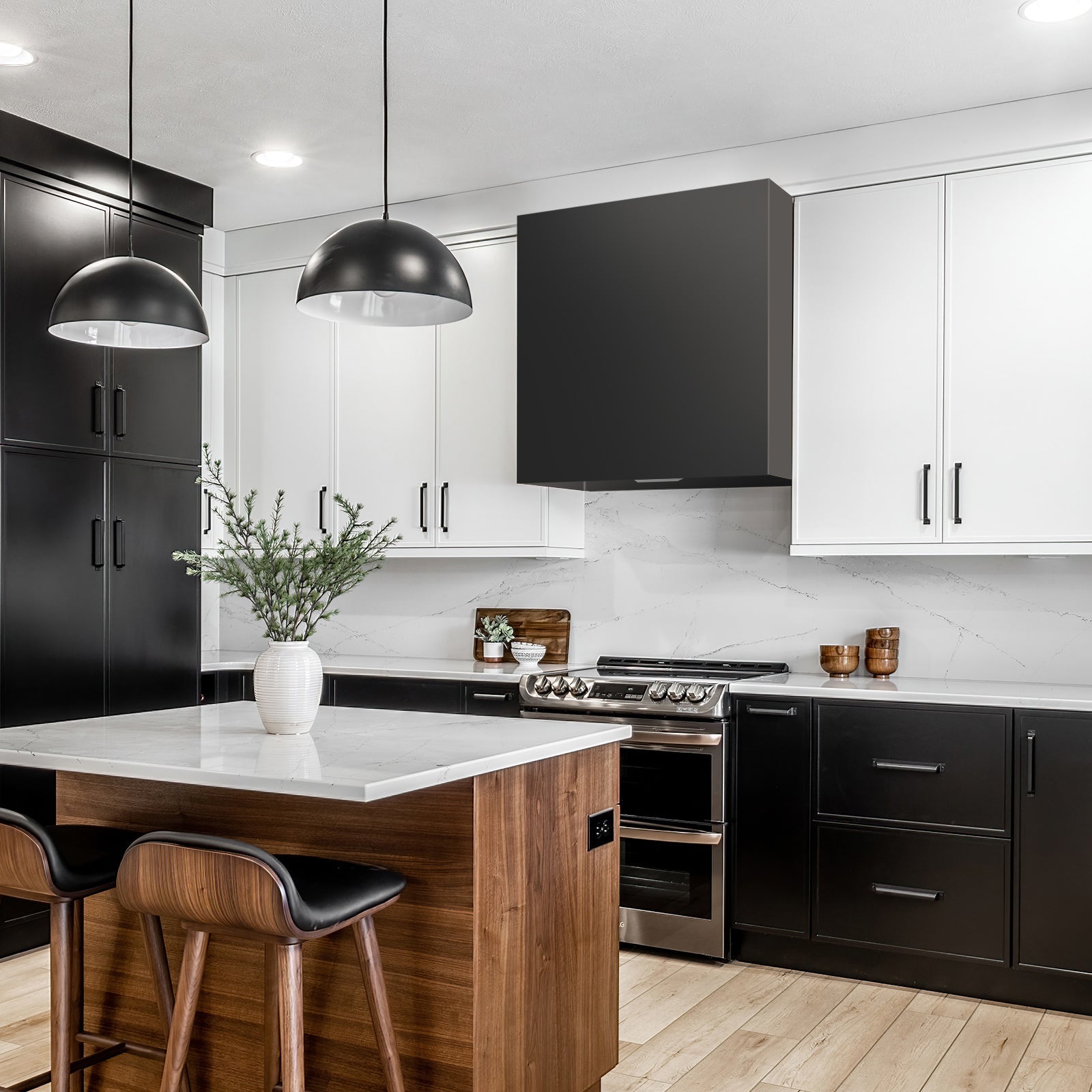 range hoods stainless steel