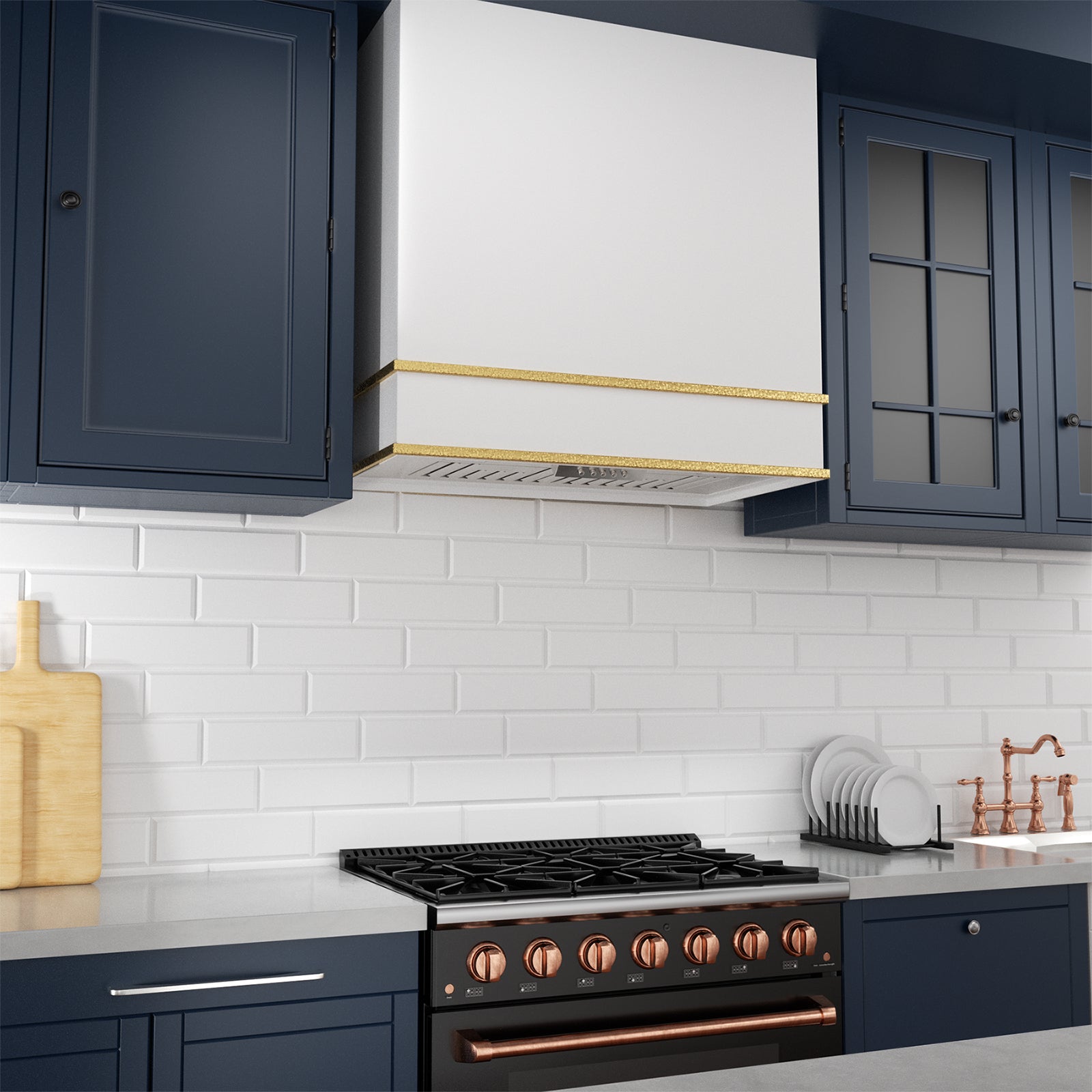 Akicon 30" Stainless Steel Wall Mount Range Hood with 600 CFM Vent Hood - AK-HS30HB-SW