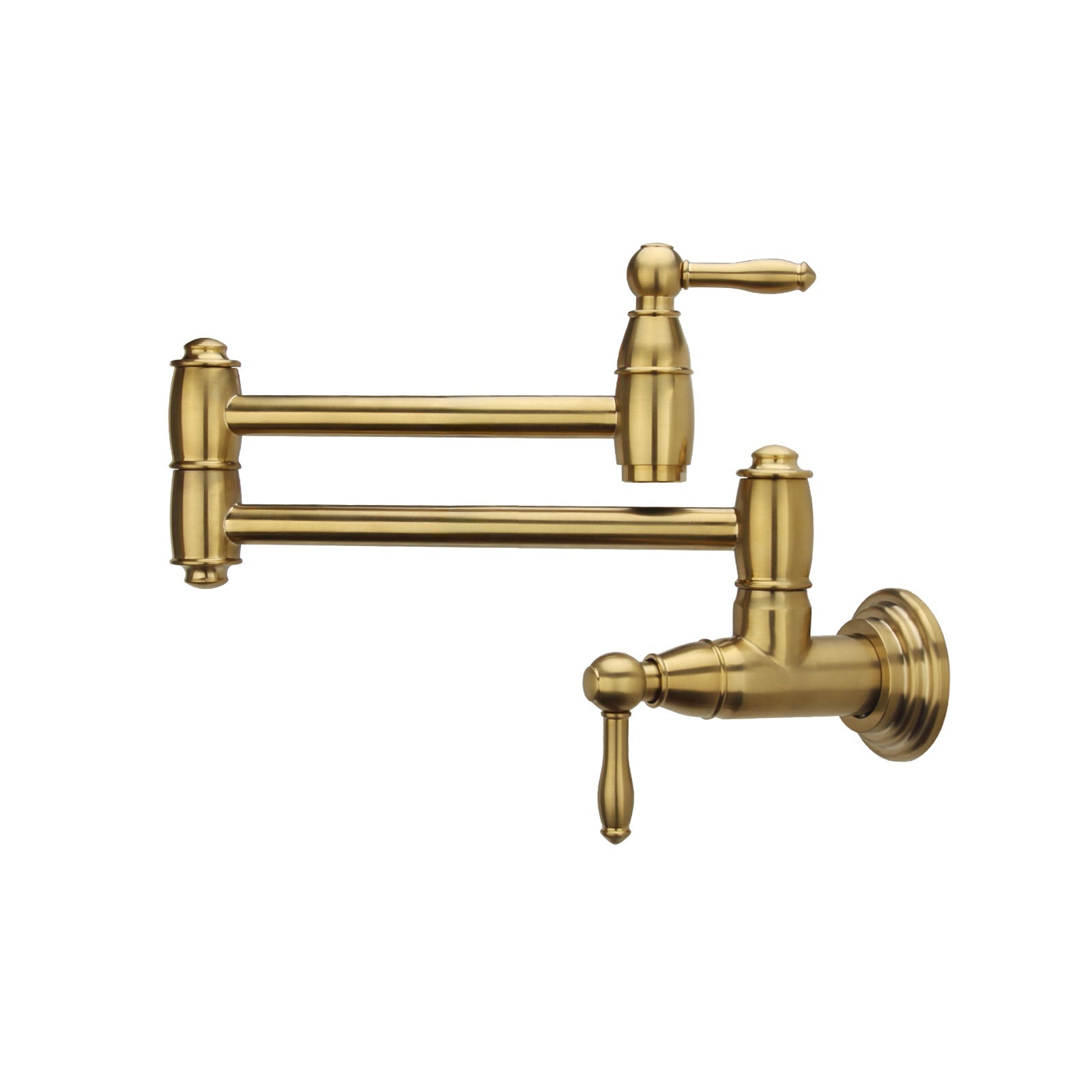 Brass Swing Arm Pot Filler-Lead-Free Wall Mounted Water