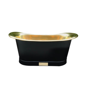 Akicon Custom Handmade Copper Double Slipper Tub - AKC30017-BG