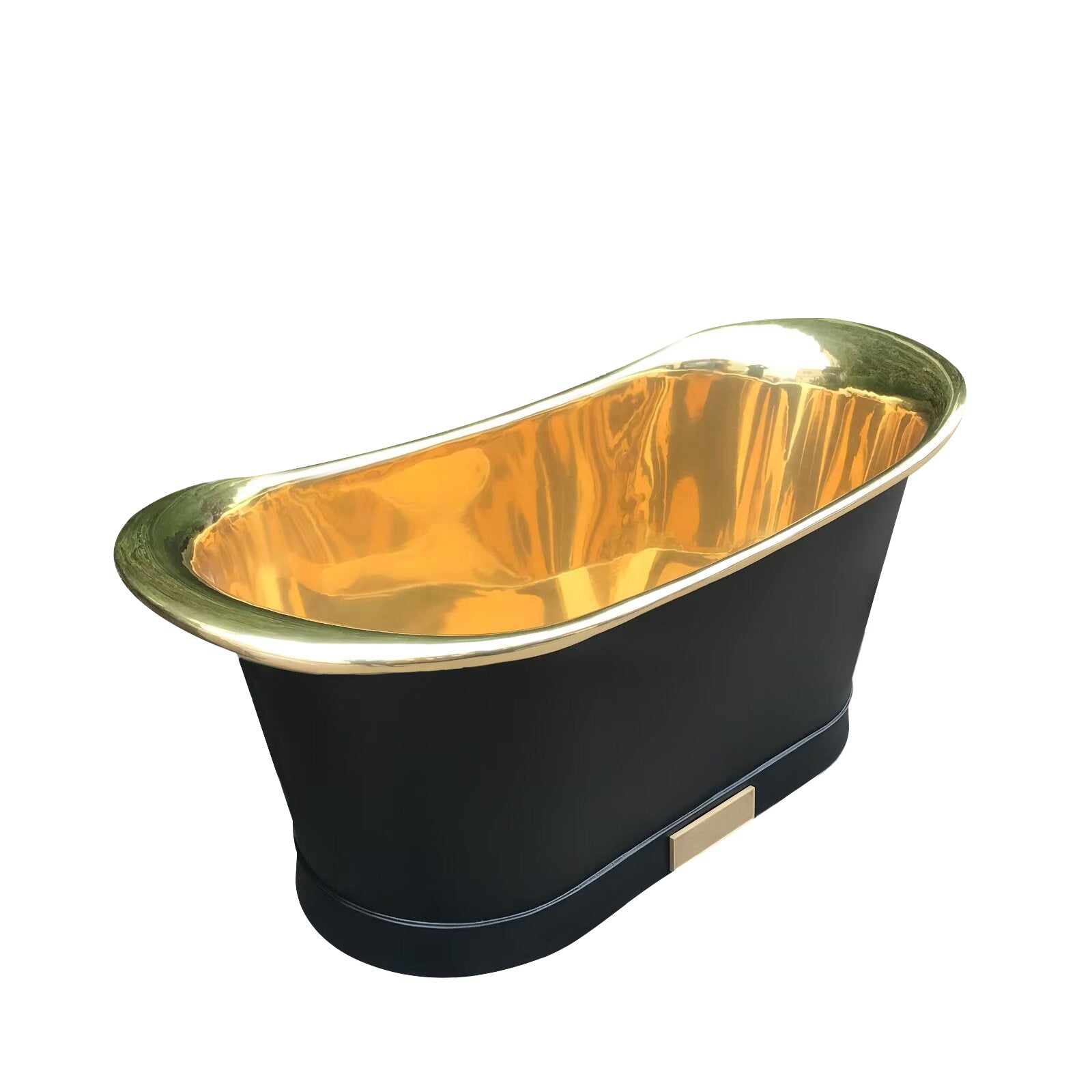 Akicon Custom Handmade Copper Double Slipper Tub - AKC30017-BG
