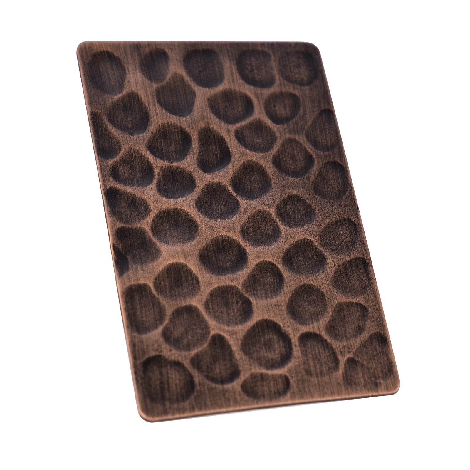 Akicon Antique Copper Beehive Hammered Sample
