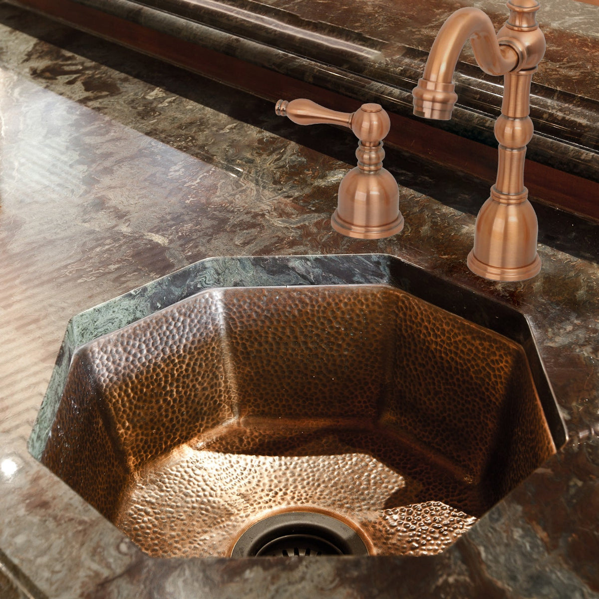 Custom copper sink