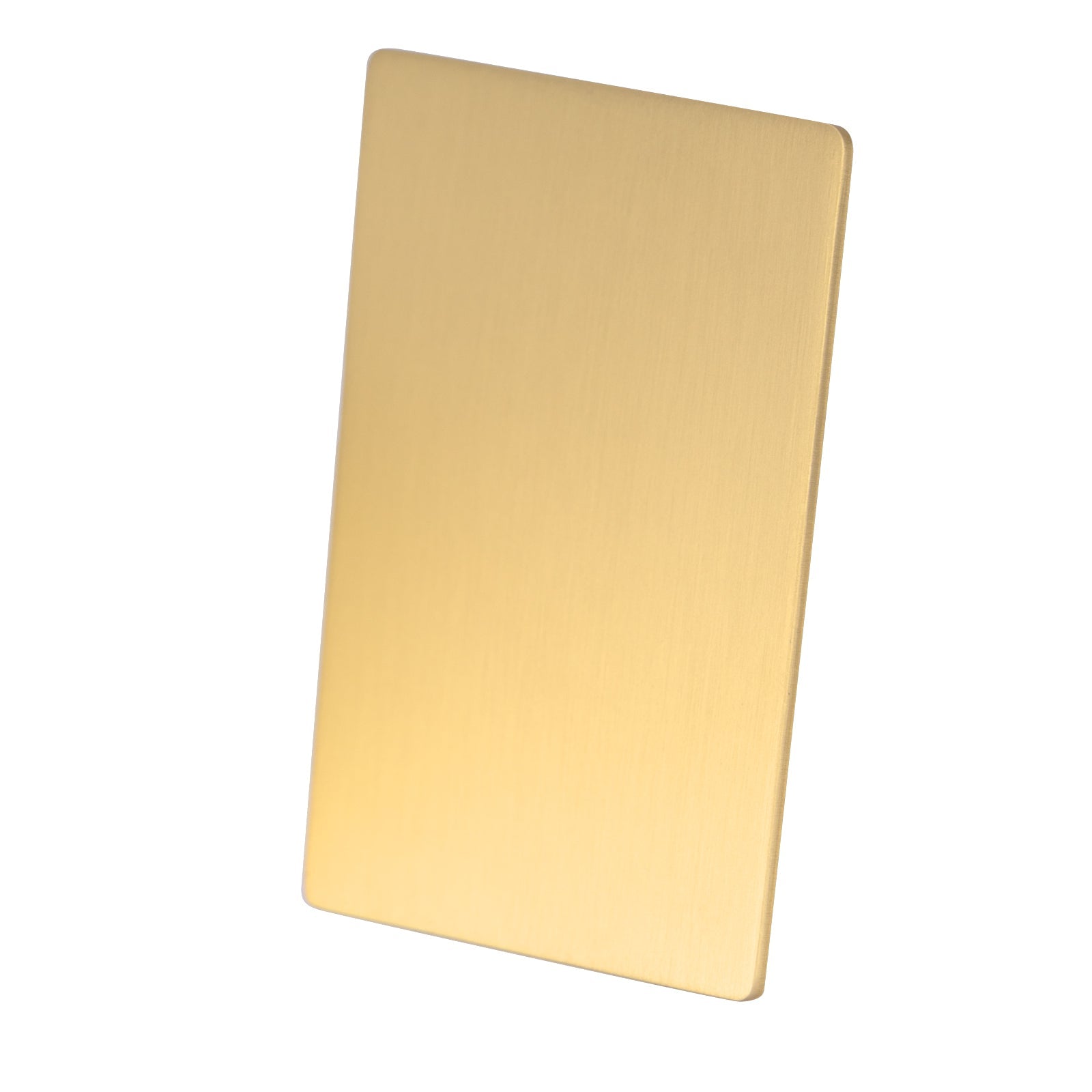 Akicon Brushed Gold Stainless Steel Sample
