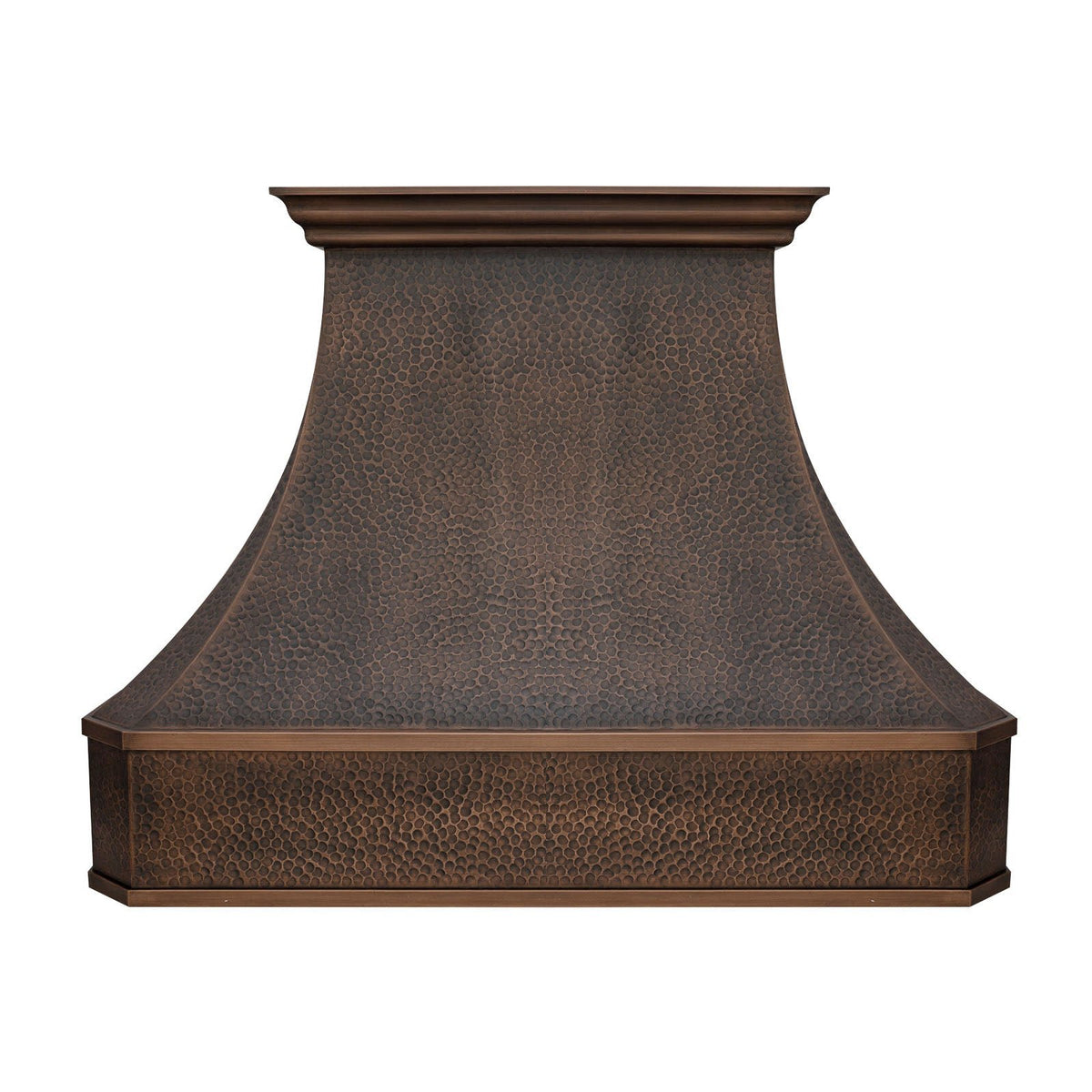 custom kitchen copper range hood