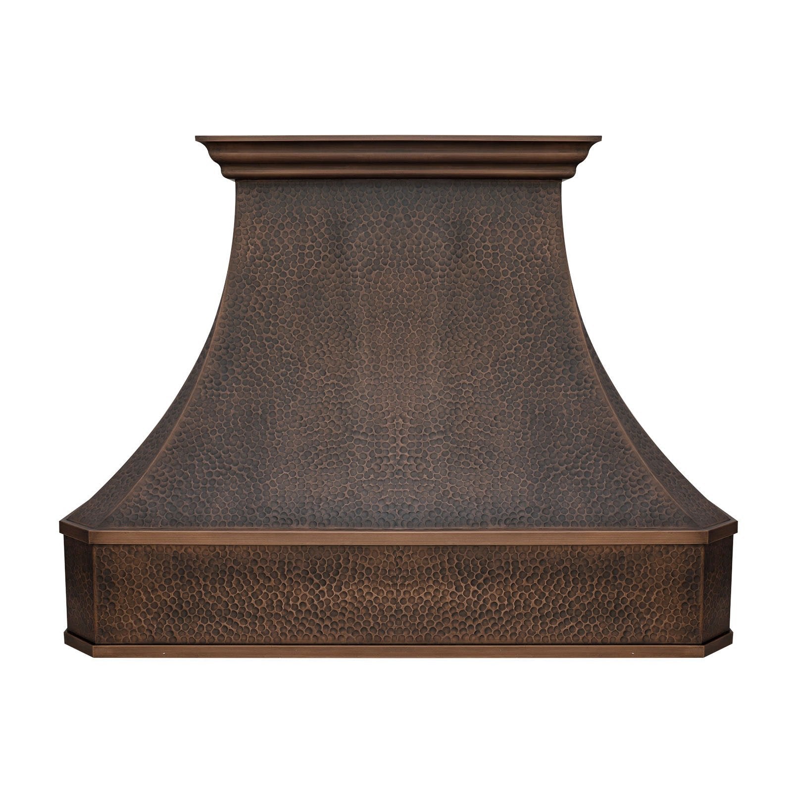 custom kitchen copper range hood