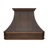 custom kitchen copper range hood